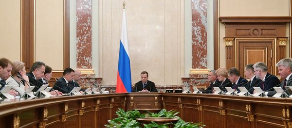 La reunión del Gobierno de Rusia del 7 de mayo de 2019 - Sputnik Mundo