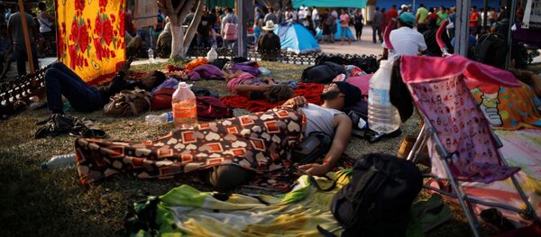 Migrantes centroamericanos en México - Sputnik Mundo