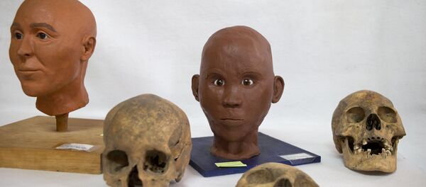 Los cráneos encontrados en el poblado prehispánico de Zultépec-Tecoaque - Sputnik Mundo