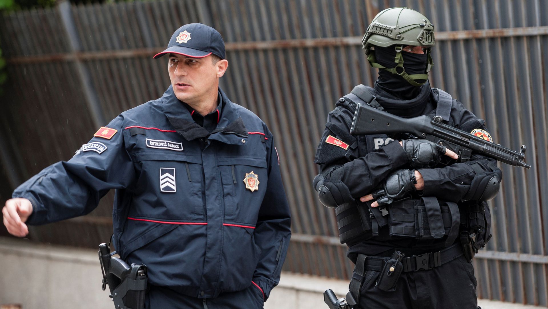 В Черногории полиция изъяла грузовик техники у группы иностранцев
