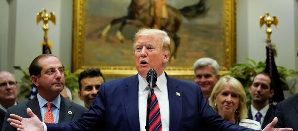 Donald Trump, presidente de EEUU - Sputnik Mundo