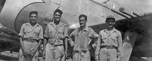 Miembros del Escuadrón 201, los mexicanos que fueron a combatir al frente del Pacífico en la Segunda Guerra Mundial - Sputnik Mundo