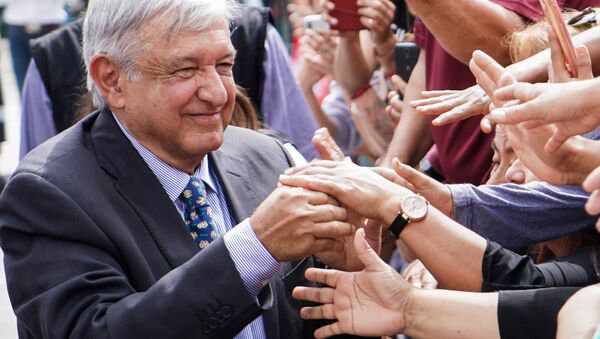 Andrés Manuel López Obrador, presidente de México - Sputnik Mundo