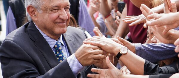 Andrés Manuel López Obrador, presidente de México - Sputnik Mundo