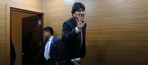 Evo Morales, presidente de Bolivia - Sputnik Mundo