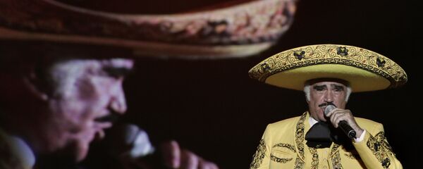 Cantante mexicano Vicente Fernández Cantante mexicano Vicente Fernández - Sputnik Mundo