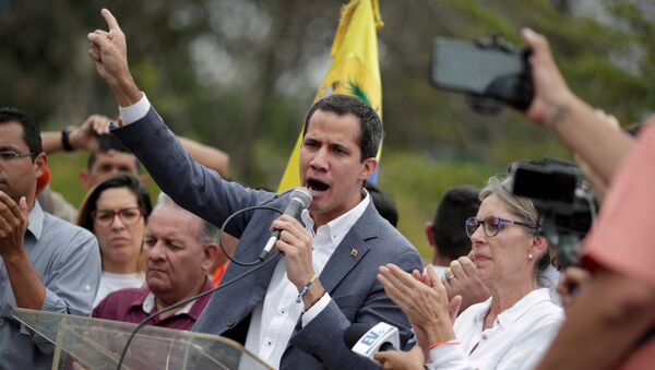 Juan Guaidó, líder opositor venezolano - Sputnik Mundo