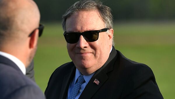 Mike Pompeo, el secretario de Estado de EEUU - Sputnik Mundo