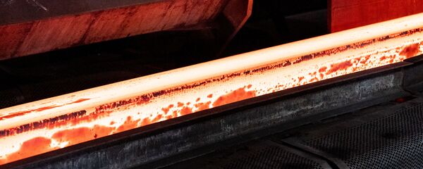 Producción de acero (imagen referencial) - Sputnik Mundo