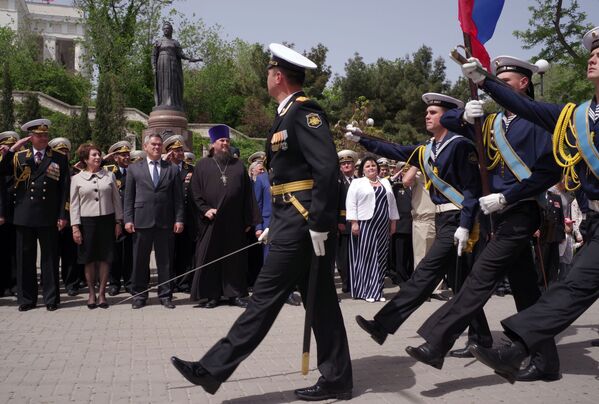 La vida cotidiana de los marineros de la Flota del Mar Negro - Sputnik Mundo