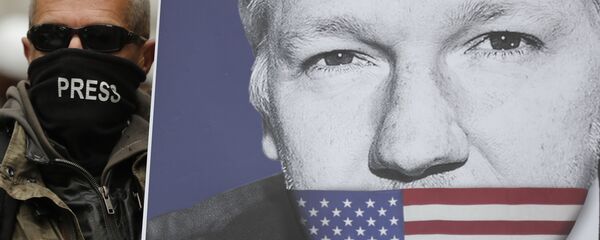 El retrato de Julian Assange El retrato de Julian Assange - Sputnik Mundo