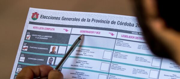 Las elecciones en la provincia de Córdoba, Argentina - Sputnik Mundo