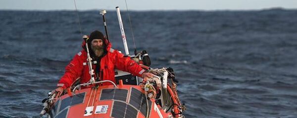 Este explorador estuvo 154 días en el Pacífico hasta llegar a Chile - Sputnik Mundo