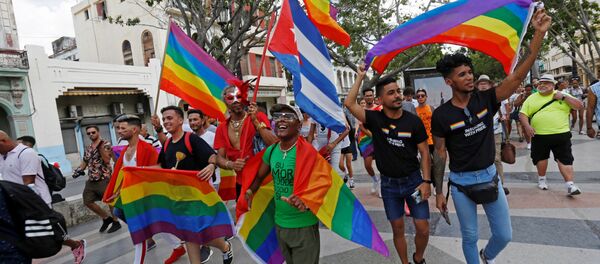 Marcha LGTBI en la Habana, Cuba - Sputnik Mundo