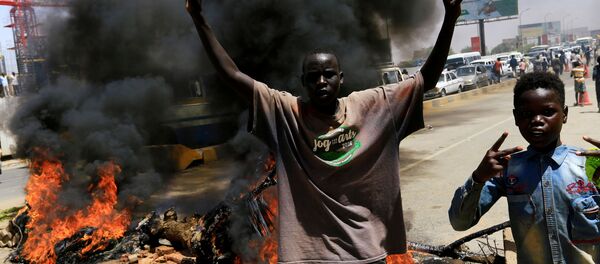 Protestas antigubernamentales en Sudán - Sputnik Mundo