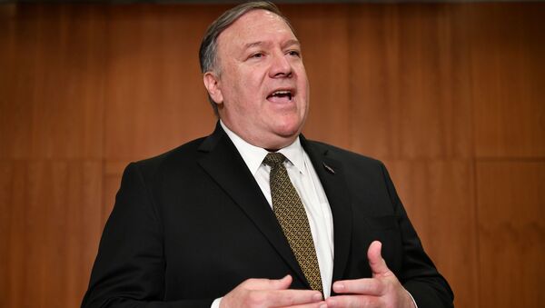 Mike Pompeo, el secretario de Estado de EEUU - Sputnik Mundo