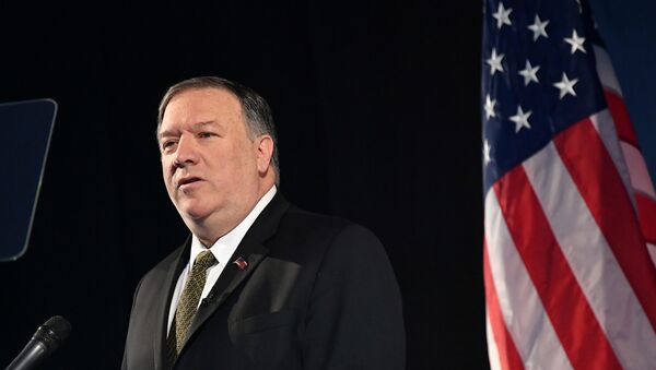 Mike Pompeo, el secretario de Estado de EEUU  - Sputnik Mundo