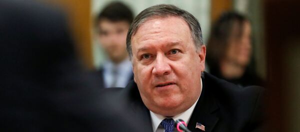 Mike Pompeo, el secretario de Estado de EEUU - Sputnik Mundo