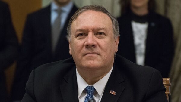 Mike Pompeo, secretario de Estado de EEUU - Sputnik Mundo