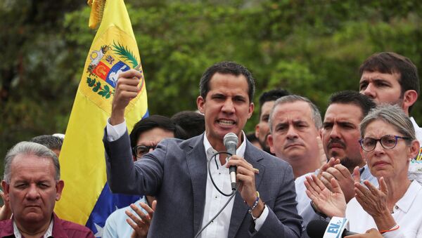 Juan Guaidó, líder opositor venezolano - Sputnik Mundo