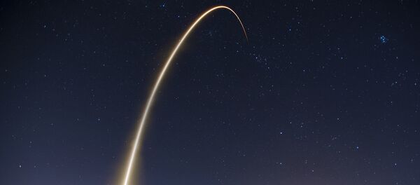 Cohete Falcon 9 de SpaceX Cohete Falcon 9 de SpaceX - Sputnik Mundo