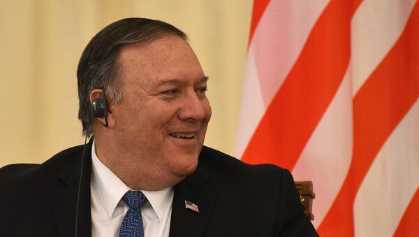 Mike Pompeo, el secretario de Estado de EEUU - Sputnik Mundo