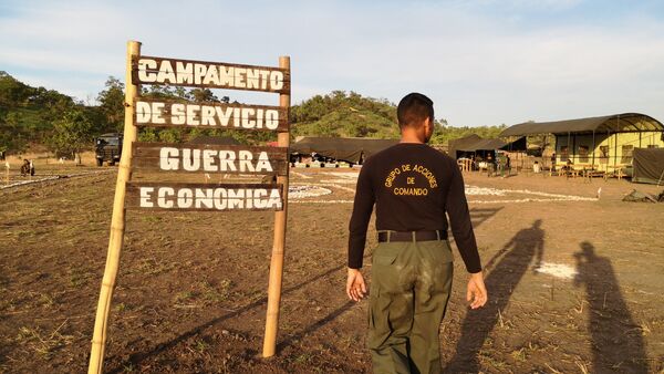 Cancha de entrenamiento de Guerra Económica - Sputnik Mundo