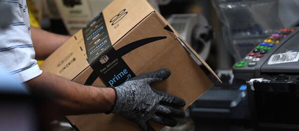 Almacen de empaquetamiento de Amazon en Baltimore - Sputnik Mundo