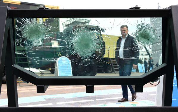 La feria MILEX 2019 muestra en Bielorrusia lo último de lo último en sistemas defensivos - Sputnik Mundo