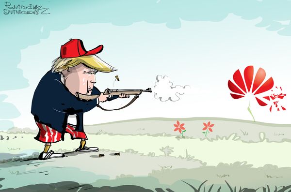 EEUU incluye a Huawei en su lista negra EEUU incluye a Huawei en su lista negra - Sputnik Mundo