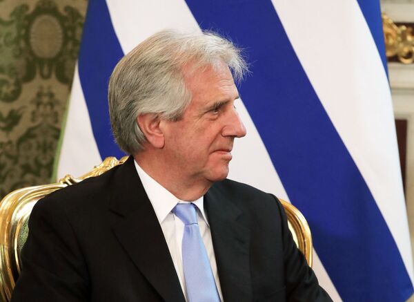 El presidente de Uruguay, Tabaré Vázquez - Sputnik Mundo