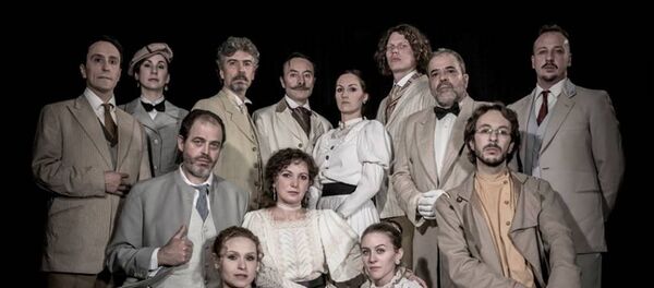 Reparto del Teatro de Cámara Chéjov en Madrid - Sputnik Mundo