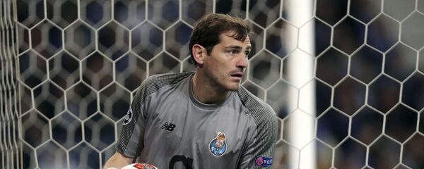 El portero madrileño Iker Casillas - Sputnik Mundo