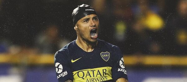 Mauro Zárate, delantero de Boca Juniors Mauro Zárate, delantero de Boca Juniors - Sputnik Mundo