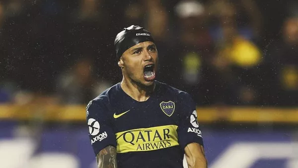 Mauro Zárate, delantero de Boca Juniors - Sputnik Mundo