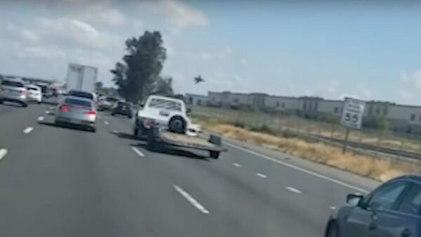 Momento exacto de la caída de un F-16 - Sputnik Mundo