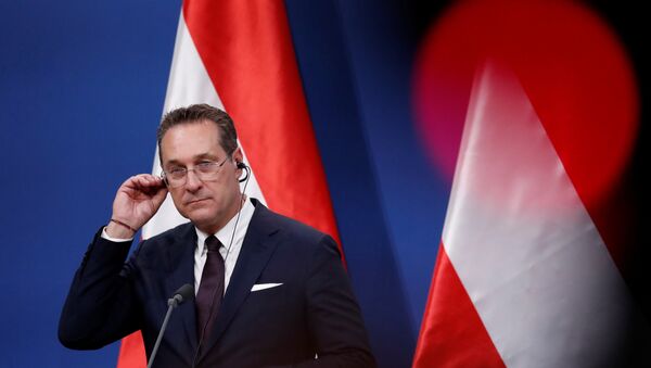 Heinz-Christian Strache, vicecanciller de Austria - Sputnik Mundo