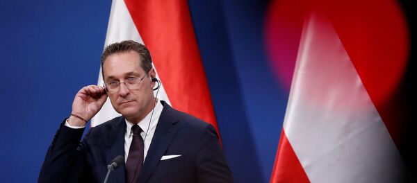 Heinz-Christian Strache, vicecanciller de Austria - Sputnik Mundo