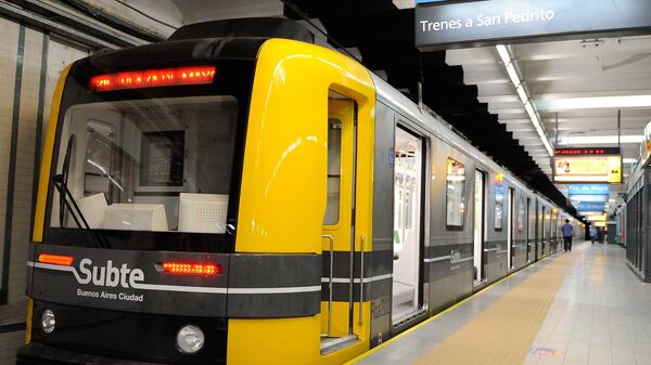 El metro en Buenos Aires, Argentina - Sputnik Mundo