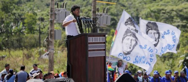Evo Morales, presidente de Bolivia - Sputnik Mundo
