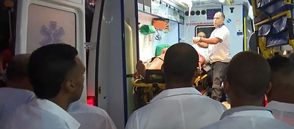 Una ambulancia cubana, referencial Una ambulancia cubana, referencial - Sputnik Mundo