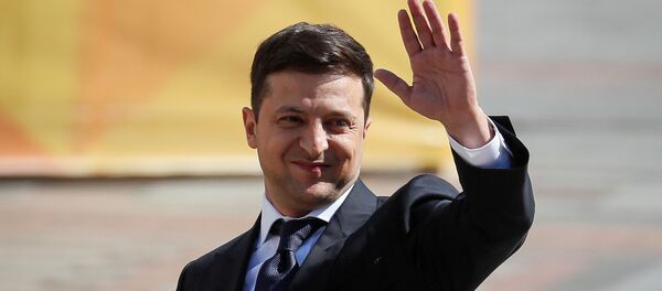 Volodímir Zelenski, presidente de Ucrania Volodímir Zelenski, presidente de Ucrania - Sputnik Mundo