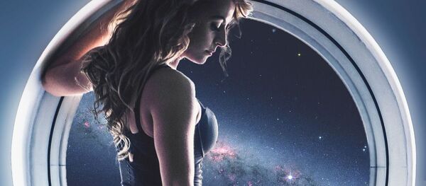 Una mujer en una nave espacial (ilustración artística) - Sputnik Mundo