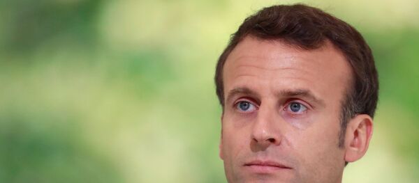Emmanuel Macron, presidente de Francia - Sputnik Mundo