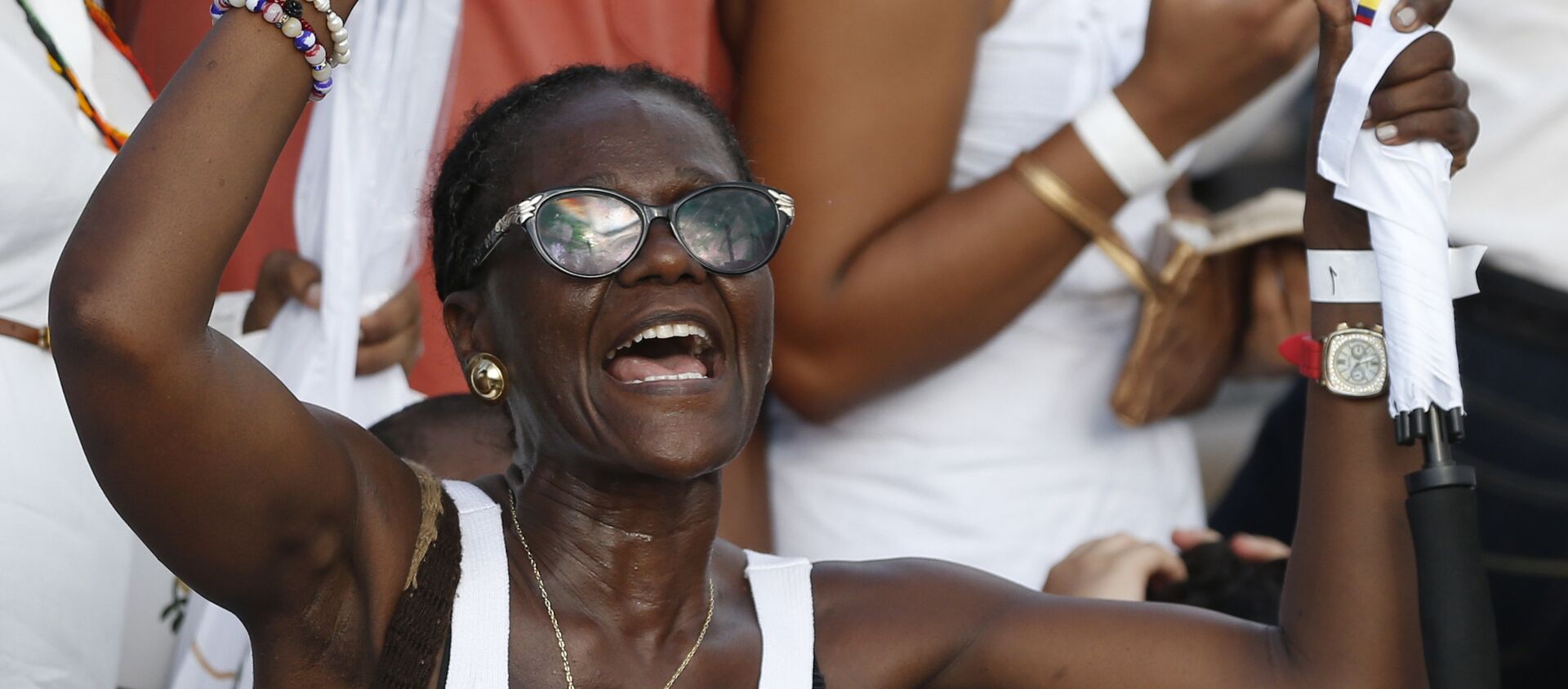 Mujer afrodescendiente celebra Tratados de Paz en Colombia - Sputnik Mundo, 1920, 21.05.2019