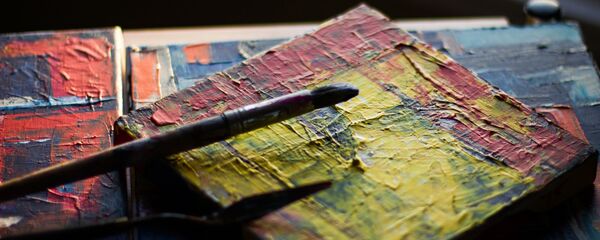 Una pintura (imagen referencial) Una pintura (imagen referencial) - Sputnik Mundo