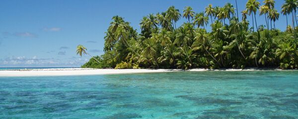 Vista del atolón Salomon, en Chagos Vista del atolón Salomon, en Chagos - Sputnik Mundo