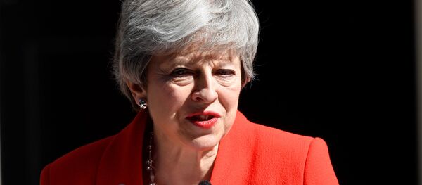  Theresa May, jefa del Gobierno británico - Sputnik Mundo