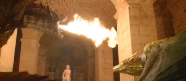 Los dragones de Daenerys Targaryen destruyen la capital de los Siete Reinos, Desembarco del Rey - Sputnik Mundo