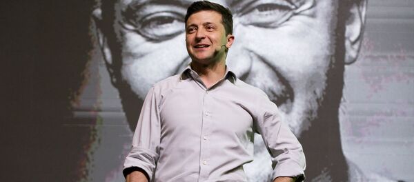 Volodímir Zelenski, el presidente de Ucrania - Sputnik Mundo